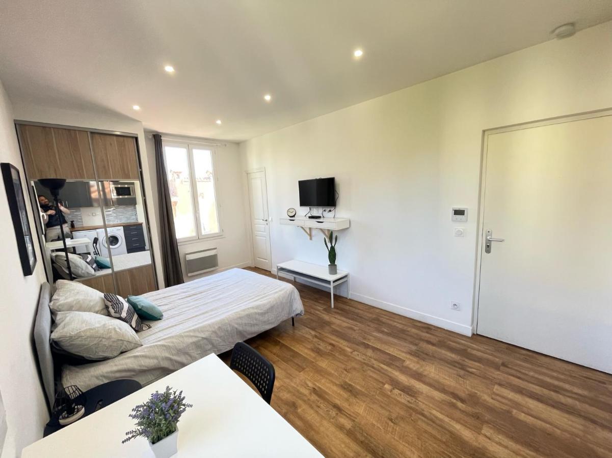 Nice Renting - Cambrai02 - Studio Beach Sea View - Ac - Promenade Des Anglais Zewnętrze zdjęcie